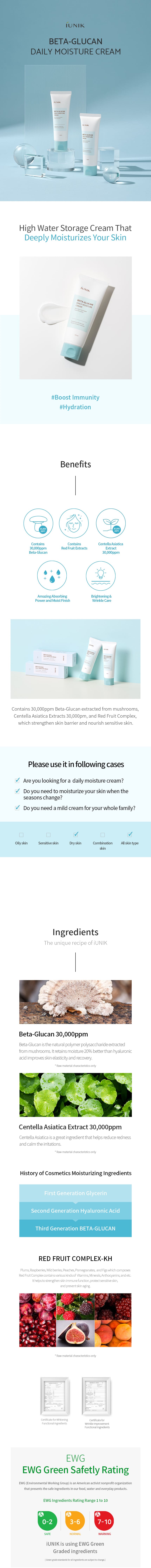 BetaGlucan Daily Moisture Cream